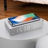 RED5 Wireless Charging Alarm Clock Compact Multifunction Digital 10W Phone