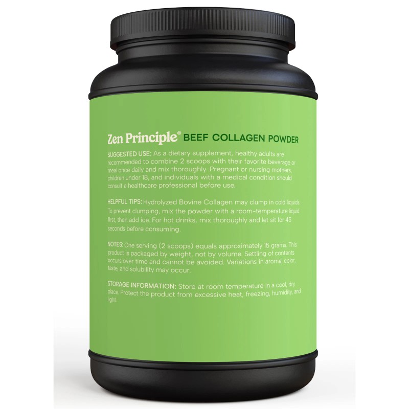 Grass-Fed Collagen Peptides Hydrolyzed 3 lb