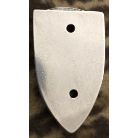 Cactus Mountain Belt Tip Nickel Plated 1”