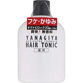 Yanagiya Honten Medicated Hair Tonic for Dandruff and Caymi, 8.5 fl oz (240 ml)