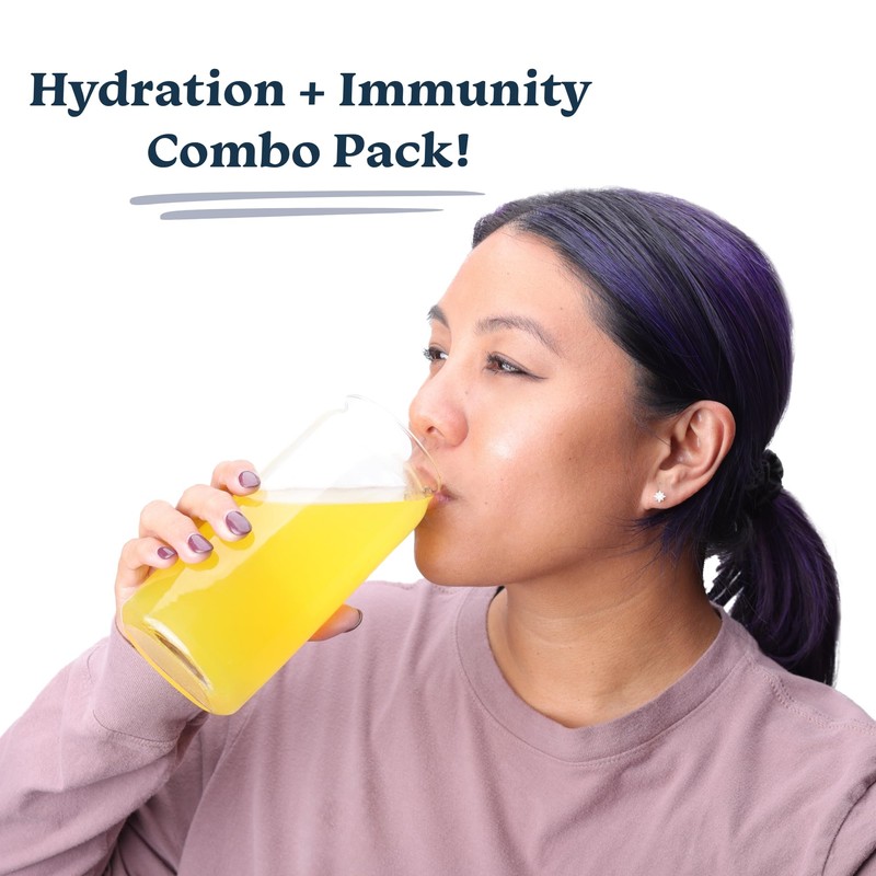 Drinklits Drinklits Orange Electrolyte Hydration & Lemon Immunity Tablets (2)