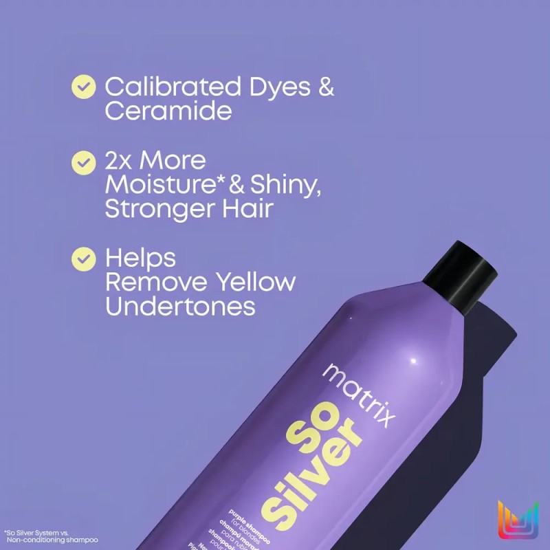 Shampoo L´Oréal Matrix So Silver Profissional Matizante 1l