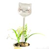 Cat Shaped Self Watering Bulbs Clear Glass Plant Water Plant