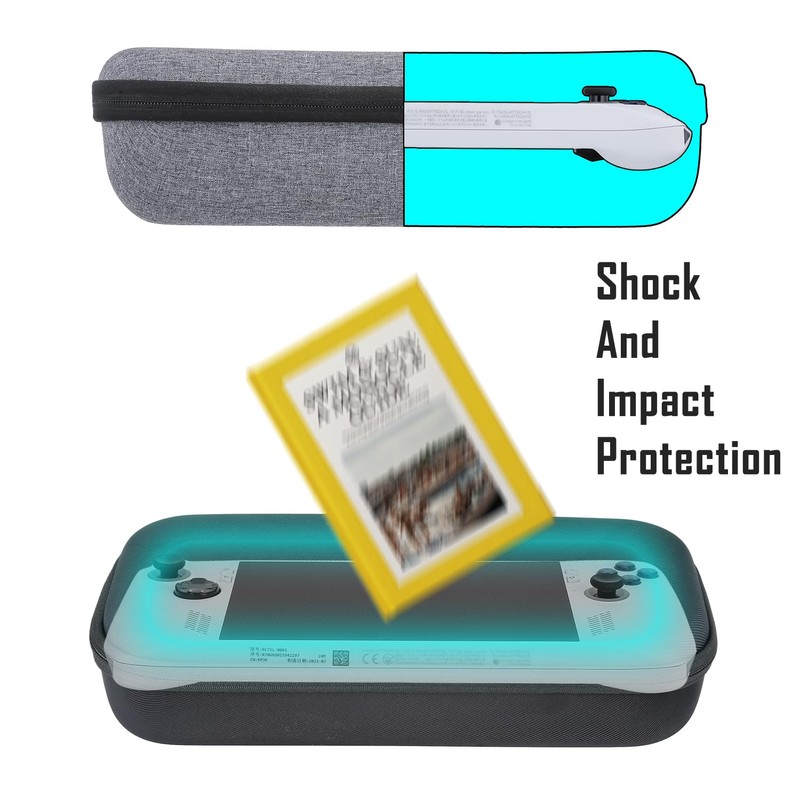 【Carry Case+Screen Protector】 Hard Case for ROG Ally and Accessories,