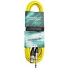 keepdrum MC003XJ 6 m Microphone Cable Yellow XLR Female to