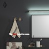 JQK Self Adhesive Towel Hook Champagne Bronze, No Drill Stick