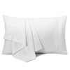 LuxClub Collection Pillowcases 10 Pack - Eco Friendly Wrinkle Free