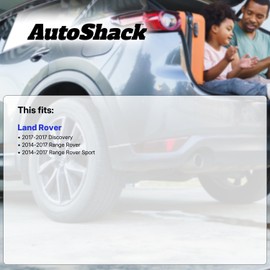 AutoShack Front & Rear Ceramic Brake Pad Set | Replacement for 2014-2015 Land Rover Range Rover Sport | 8-PC