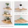Love Oak Corner Shelf, 23 cm