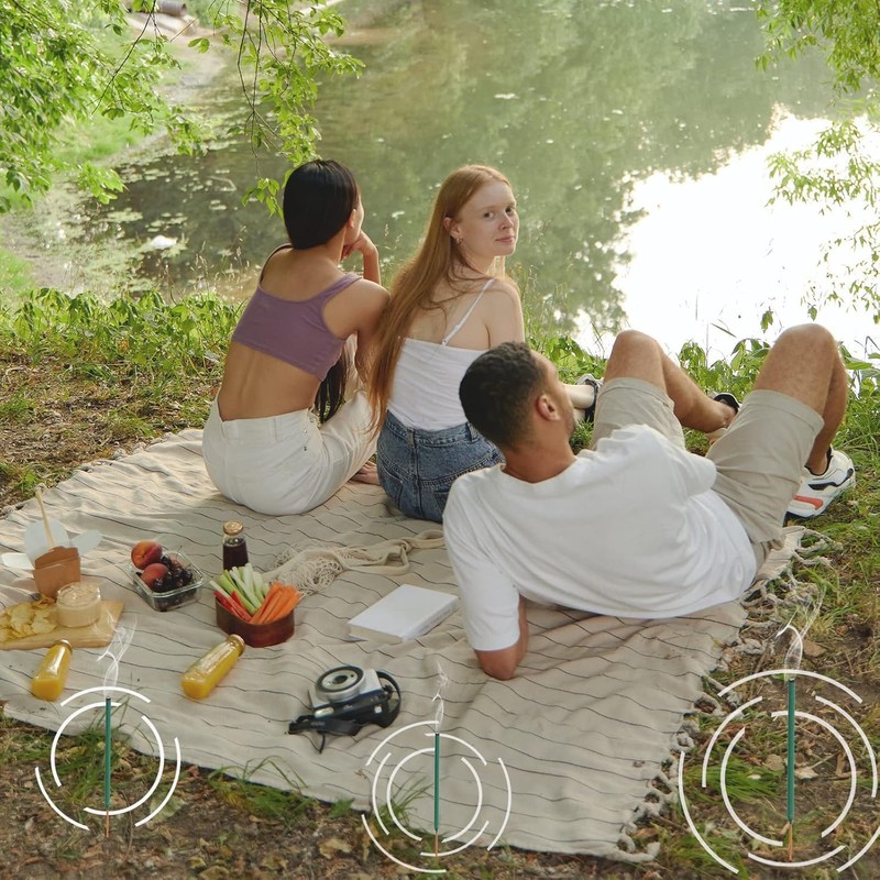 Citronella Incense Sticks - Suitable for Outdoor Camping, Patio, Hiking,etc