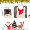 Christmas Toilet Seat Cover Christmas Decorations Toilet Seat Cover Christmas