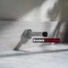 JQK Door Stopper, 304 Stainless Steel Thicken 1mm Sound Dampening