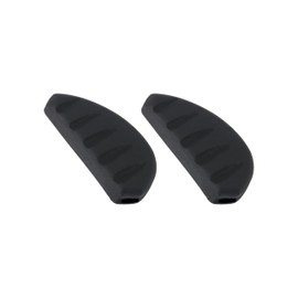 DROGO 3 Pairs Black Nose Pads for Eyeglass, Soft Silicone Eyeglasses Nosepads, Anti-Slip Slip-on Nose Pads Nosepiece, Skin-Friendly
