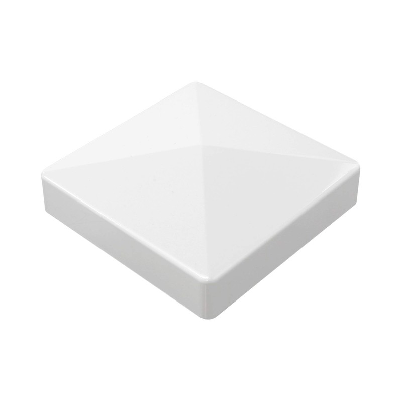 2-Pack Premium Pyramid White Vinyl 5 Inch x 5 Inch