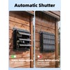 8 Inch Shutter Exhaust Fan for Chicken Coop 760 CFM,