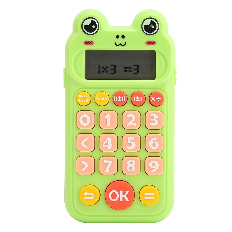 Kids Oral Arithmetic Toy Clear Voice Prompts LCD Screen Portable