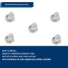 5PCS WB03X29354 for GE Stove Knobs Replacements, for ge Gas