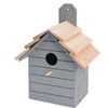 ABRUS® Wooden Bird House Outdoors | Assorted Decorative Hanging Bird