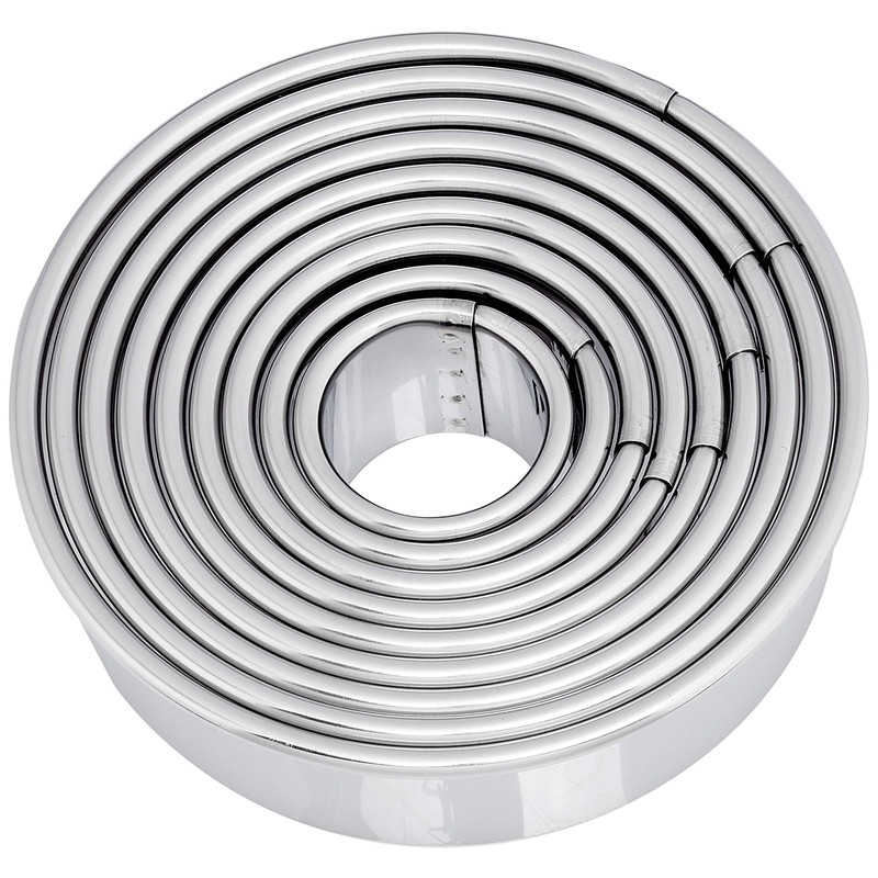 DE BUYER 3323.00 N Box of 9 Designs Cookie Cutters