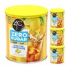4C Zero Sugar Powdered Drink Mix Cannisters, Zero Sugar Half