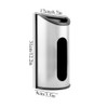 VOBOR Stainless Steel Bag Dispenser, Shopping Bag Holder with Wall