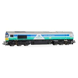 Hornby R30428 RailRoad Plus Aggregates Class 66 Sence 6671100 gauge