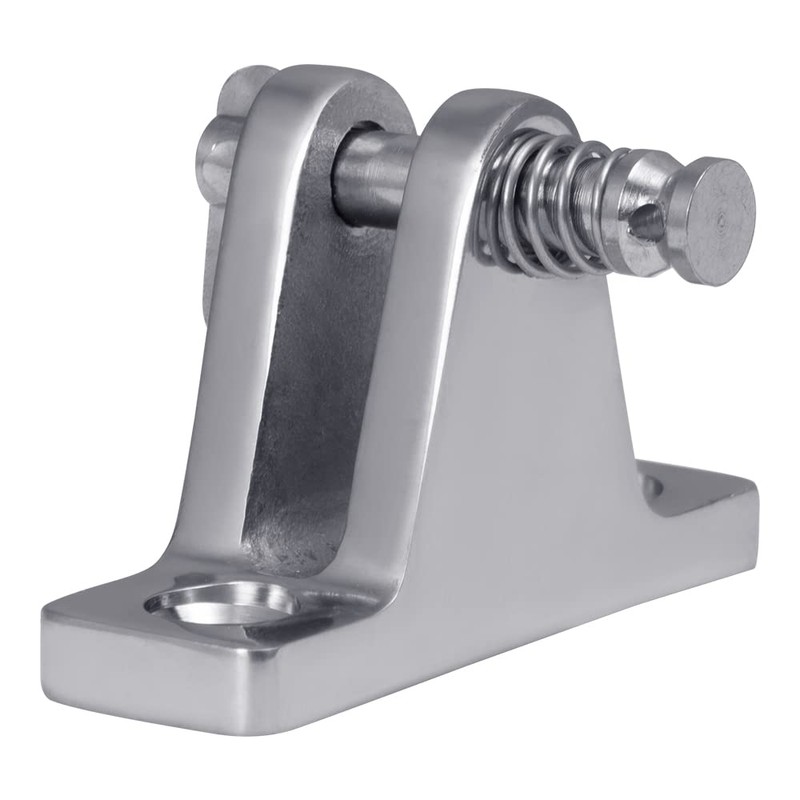 White Water 6830S Stainless Bimini Top Deck Hinge 90 Degree