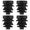 Caltric 2 Rear Axle Inner Outer CV Boot Kit for