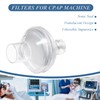 Universal CPAP Inline Filter Machine Bacteria Filter, Compatible with CPAP