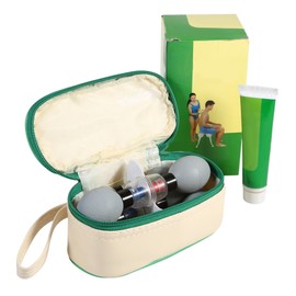 8Pcs/Set Five Lines of Needle Household Vacuum Magnetic Therapy Acupressure Suction Cuppings