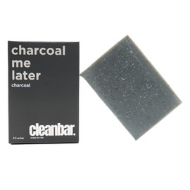 Cleanbar All Natural Bar Soap - Charcoal Me Later - Charcoal, Tangerine, Juniper Berry, Lavender, Rosemary and Tea Tree Exfoliating Bar Soap