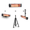 Heat Storm Tradesman 1500 Watt Infrared Heater Tripod Combo, Remote