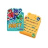 PJ Masks Invite Cards with Envelopes
