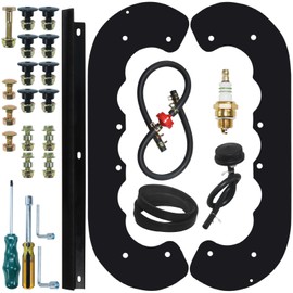 LAWNEAGLE 99-9313 Snow Blower Paddles with 55-8760 Scraper Blade, 55-9300 Drive Belt Replaces Toro 99-9313 Kit, Toro 55-8760 for Toro CCR 2000, CCR 2400, CCR 2400R, CCR 2500, CCR 3000 GTS Snowthrowers