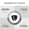 SANNCE 1080P Security CCTV Dome Camera AHD/TVI/CVI/CVBS 4-in-1 for Analog
