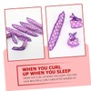 WOONEKY 24pcs Flexible Sponge Hair Rollers No Heat Sleep Curlers
