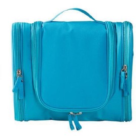 Travel Toiletry Bag Waterproof Hanging Large Toiletry Bag for Bathroom and Travel Bag for Toiletries (Blue, One Size)