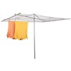 Household Essentials 17130-1 Rotary Outdoor Umbrella Drying Rack | Aluminum