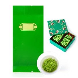 1 Box Green Tea Pure Natural Long Strip Shape Chinese Maojian Green Tea 150g Green Tea Gift Box