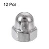 Sourcingmap Acorn Hex Cap Nuts - 12Pcs M4 Dome Nuts