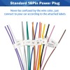 Fiegromech 16 Pin ISO Radio Wiring Harness Adapter for Android