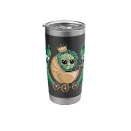 Cucumber Royalty Cool King Cabbage In Stroller Stainless Steel Insulated Tumbler
