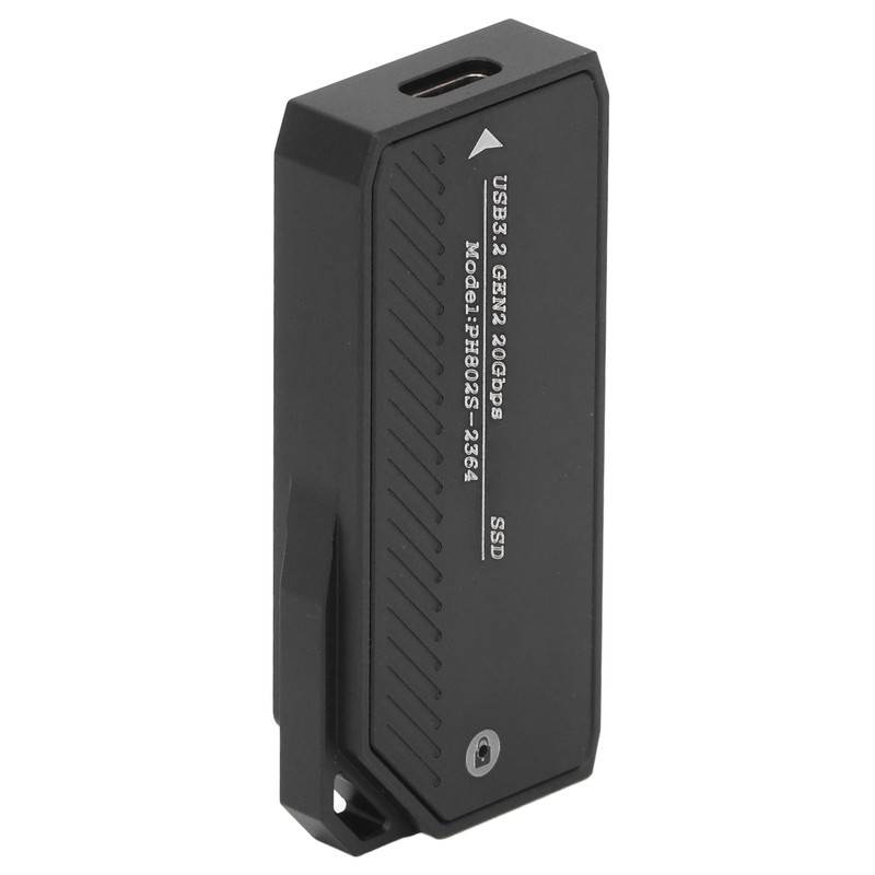 M.2 to Type C NVMe SSD Enclosure USB Adapter 20Gbps