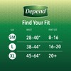 Depend Depend FIT-FLEX Incontinence Underwear for Women, Disposable, Moderate Absorbency,