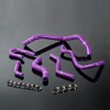 G-PLUS Silicone Radiator Hose Kit Compatible with Civic 1.6l Sohc