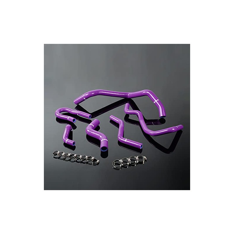 G-PLUS Silicone Radiator Hose Kit Compatible with Civic 1.6l Sohc