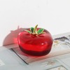 YANGSHINE Crystal Persimmon statue Ornament Artificial Fruit Sculpture Figurine Tabletop
