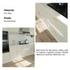 Lepatape 5 Pack 4 Inch Brushed Gold Cabinet Pulls Brushed