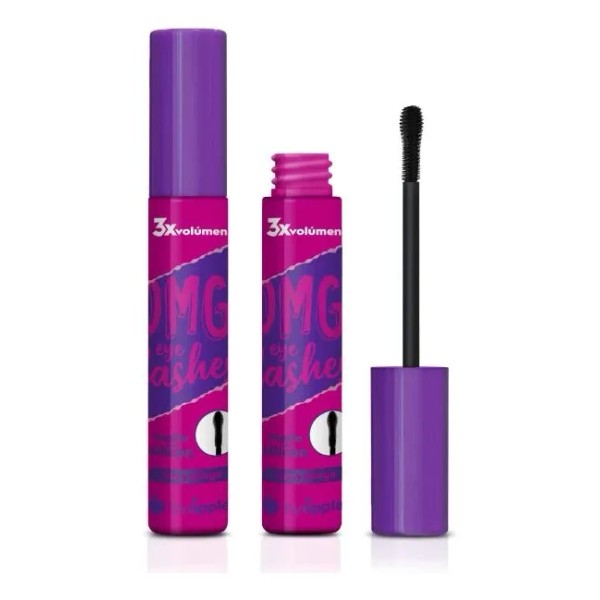 Mascara Rimel Para Pestañas Eye Lashes Omg Negro By Apple