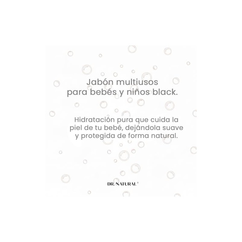 Dr. Natural Shampoo y Jabón Líquido para Cuerpo Bebés y